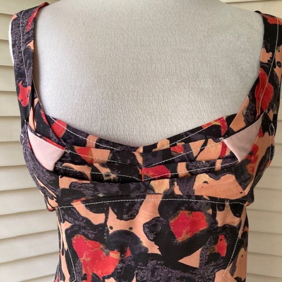 Zac Posen Silk Knee Length Dress - Picture 6 of 13